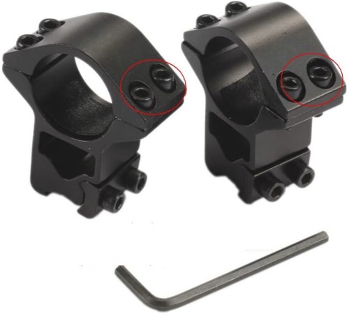 Nikula-25.4mm dürbün için 11mm YÜKSEK Havalı Tüfek / Av tüfeği Ayağı