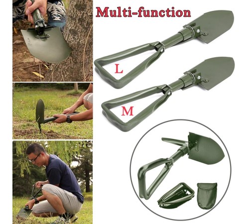 Nikula-Profesyonel Portatif Katlanabilir Kürek ( Orta Boy 59 Cm )