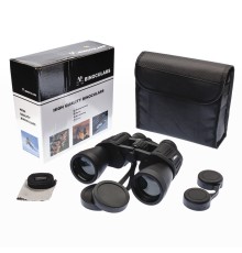 Nikula 7x50 – Geniş ön Mercekli Profesyonel El Dürbünü – 1000m/56m – Siyah V3