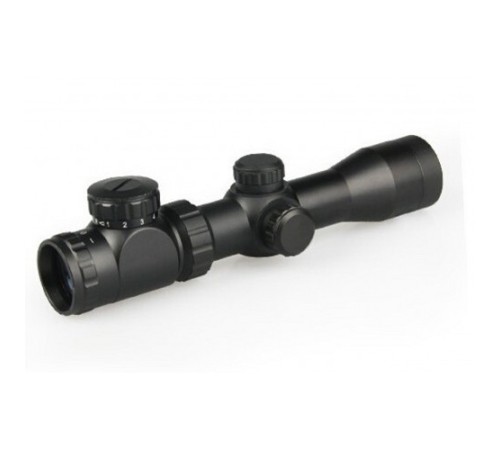 2-6x28 Nikula Zoomlu Av Tüfeği Dürbünü Tüfek Hedef Çizgili Çıft Işıklı