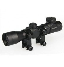 2-6x28 Nikula Zoomlu Av Tüfeği Dürbünü Tüfek Hedef Çizgili Çıft Işıklı