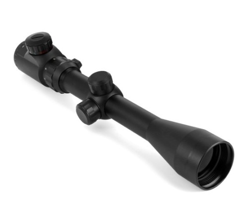 3-9x40 Nikula Zoomlu Çıft Işıklı Av Tüfeği Dürbünü Silah Montaj Kelepçeli