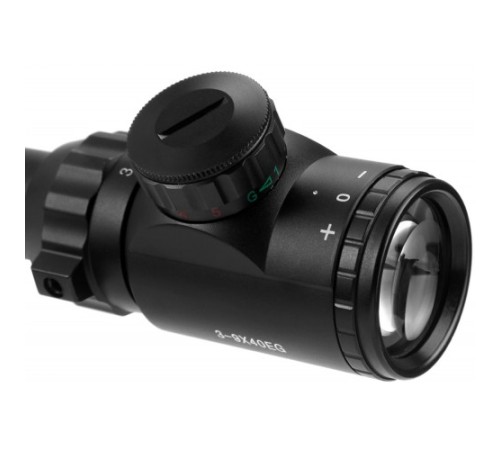 3-9x40 Nikula Zoomlu Çıft Işıklı Av Tüfeği Dürbünü Silah Montaj Kelepçeli