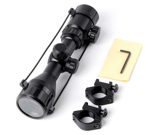 3-9x42 Nikula Zoomlu Av Tüfekleri Dürbünü Çıft Işıklı Dürbün