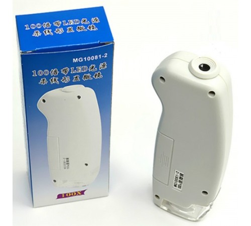 Nikula-Işıklandırılmış Mini 100x Mikroskop Mg10081-2