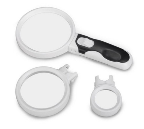 Nikula-2.5x90mm 2ledli̇ Lens Cikarilabilir Büyüteç