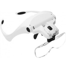 Nikula-5 Lens 1.0x-3.5x, 2led Işıklı  Ile Ayarlanabilir Gözlük Büyüteç9892B2