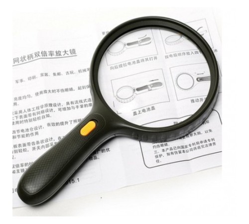 Nikula-3led ışıklı,1.8x-5x 138mm Lenslı Büyüteç