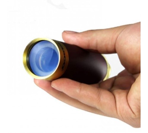 30x40 Panda Büyük Mercekli Pirinç Gövdeli Deri Çantalı Denizcilik Korsan Dürbün