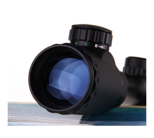 3-9x32E Spike  Zoomlu Av Tüfeği Dürbünü Tüfek çift Işık Kaynaklı