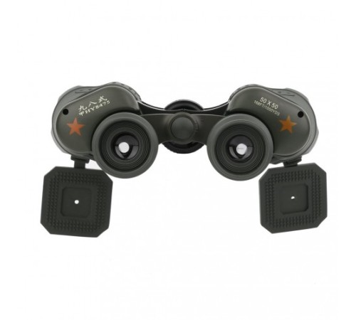 Nikula-Kauçuk Kaplamalı Kırmızı Mercekli 50x50 1000m/56m Dürbün