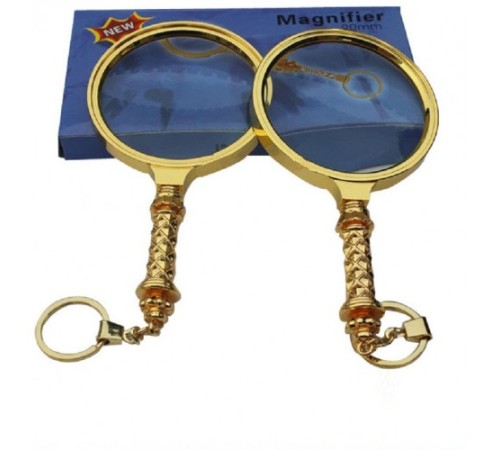 Nikula-5x90mm Tüm Metal Altın Renkli, Hediye Büyüteç,optik Lensler Ile çinko Alaşım Metal çerçeve