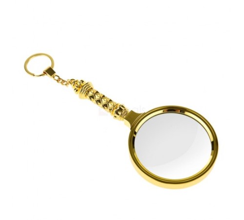 Nikula-5x90mm Tüm Metal Altın Renkli, Hediye Büyüteç,optik Lensler Ile çinko Alaşım Metal çerçeve