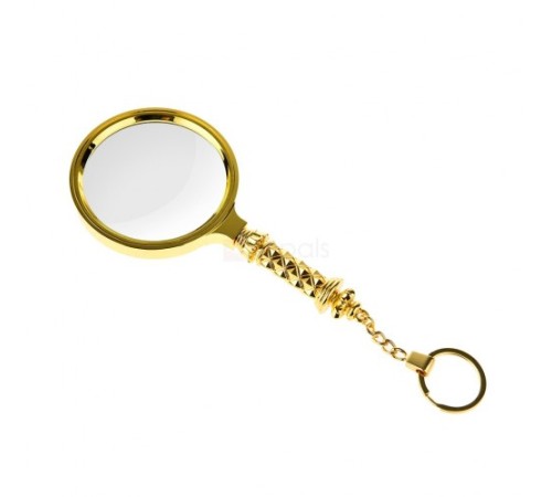 Nikula-5x90mm Tüm Metal Altın Renkli, Hediye Büyüteç,optik Lensler Ile çinko Alaşım Metal çerçeve