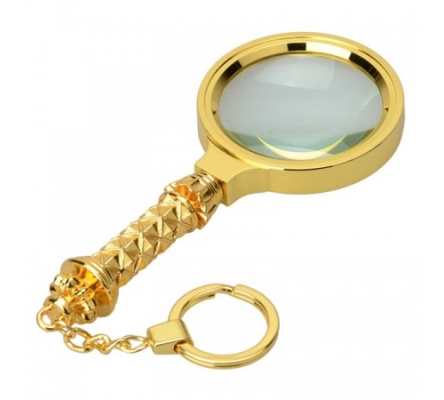 Nikula-5x90mm Tüm Metal Altın Renkli, Hediye Büyüteç,optik Lensler Ile çinko Alaşım Metal çerçeve