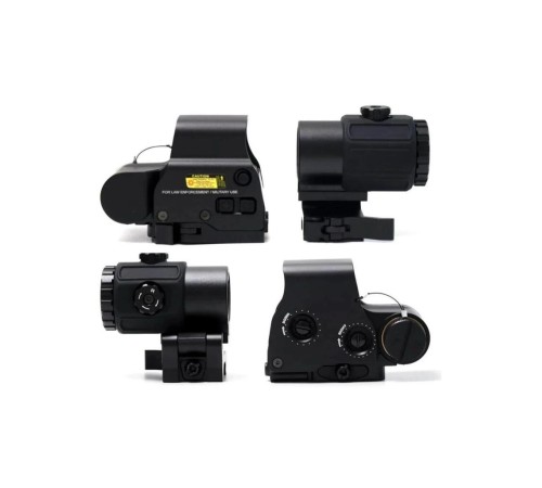 Nikula 558-G43 XPS2 Hedef İşaretleyici Red Dot - Holografik Nişangâh, 5x Büyütmeli Set-Siyah