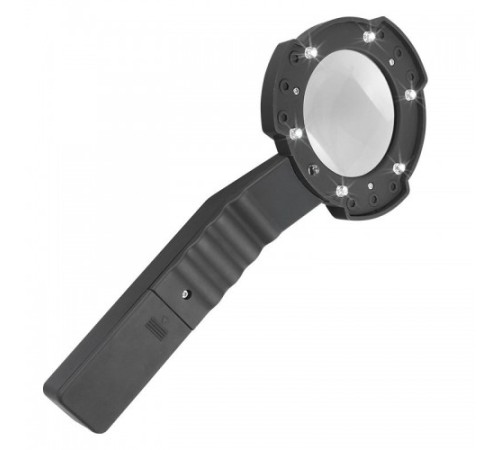 Nikula-7 Led Aydınlatma,fener,pusula,4x Büyütme Okuma Büyüteç  Th-600557