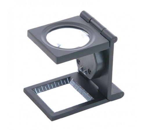 Nikula-25x25 Mm Full çelik Kaplı Katlamalı Büyüteç Th-9005b