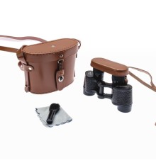 Baigish 6x24 Orjinal Deri çantalı Subay Dürbünü – Su Geçirmez – Artıkıl özellikli- Rus Malı – 1000m/86m