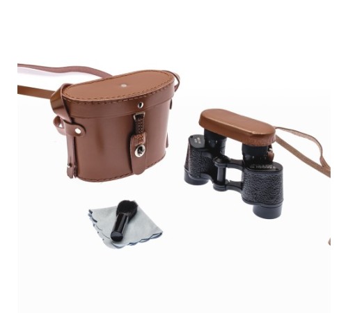 Baigish 6x24 Orjinal Deri çantalı Subay Dürbünü – Su Geçirmez – Artıkıl özellikli- Rus Malı – 1000m/86m