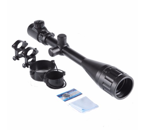 Tr-nikula 6-24x50 Aoe Tüfek Dürbünü çift Işık Kırmızı,yeşil Kaynaklı Zoomlu