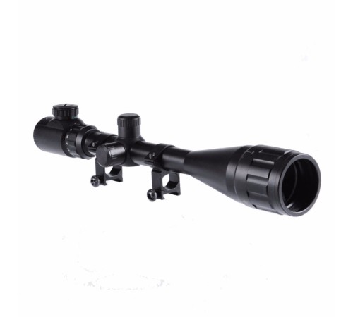 Tr-nikula 6-24x50 Aoe Tüfek Dürbünü çift Işık Kırmızı,yeşil Kaynaklı Zoomlu